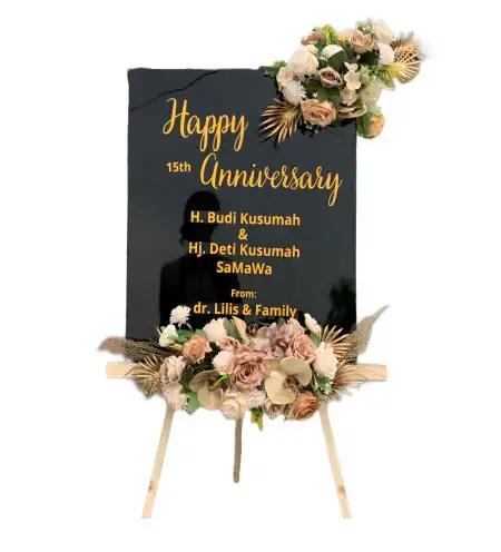 Papan Bunga Akrilik Singkup