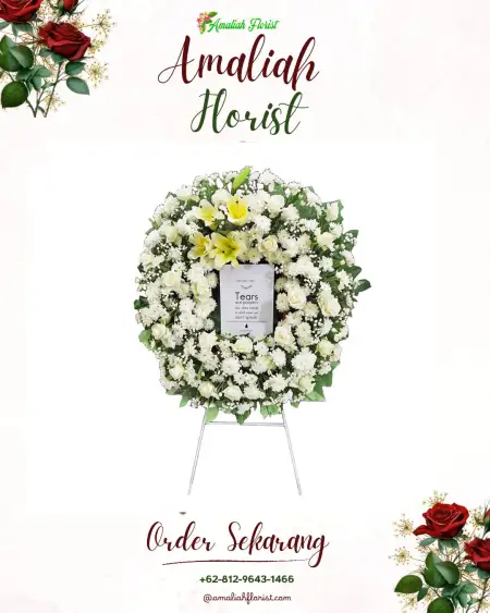 Krans Bunga Duka Singkup