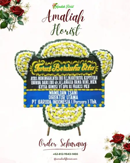 Papan Bunga Duka Singkup